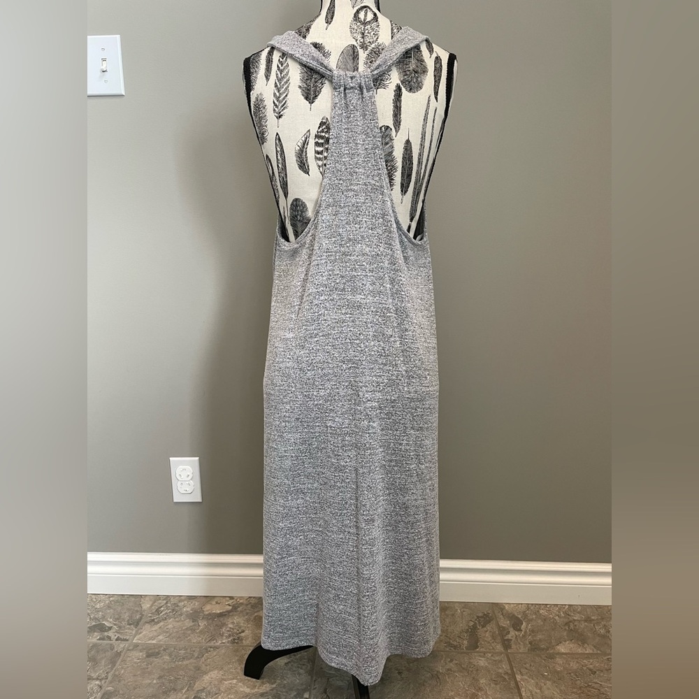 GAP Gray Softspun Knit Racerback Dress - Picture 8 of 10